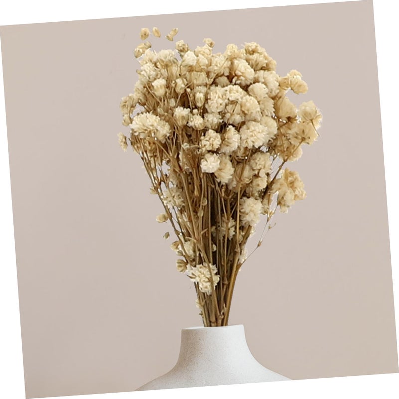 6 Pcs Dried Baby Breath Bouquets For Home Decor Photography Props Rustic Wedding - Image 4