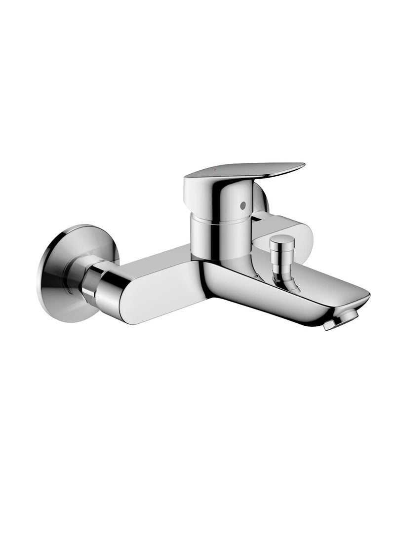 Hans Grohe Logis Bathtub Mixer 71400006, Ceramic Heart With Diverter, One-Handed Water Control, Chrome Color From Hans Grohe 