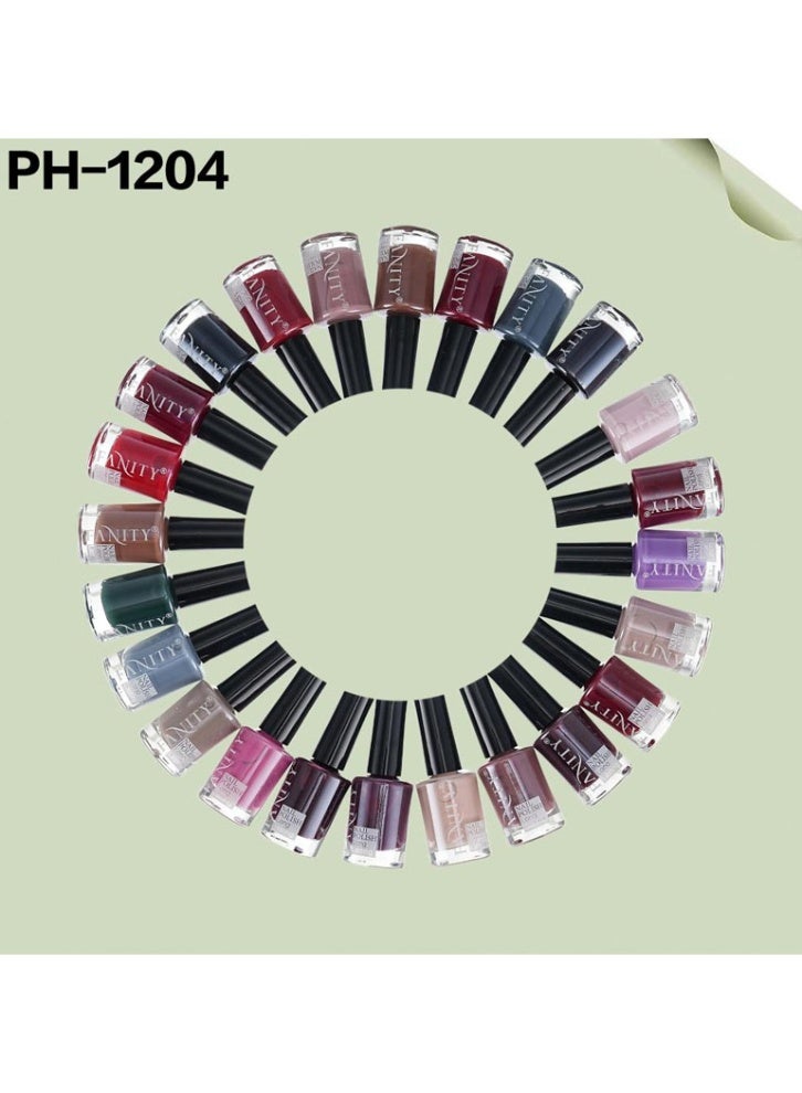 FANITY Luxury colored nail polish, 24 pieces, FANITY PH-1204 - Image 2