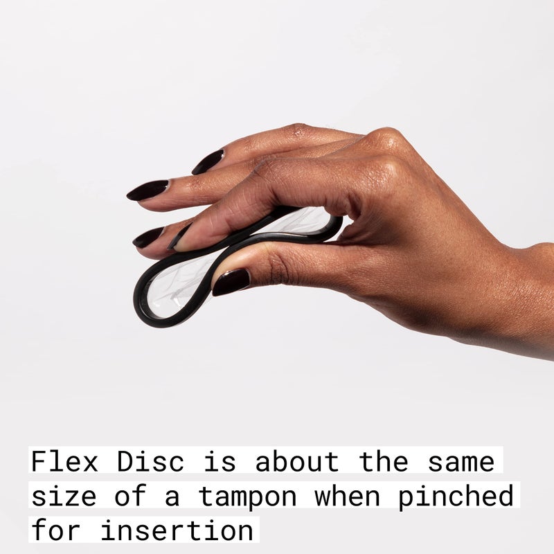 Flex Menstrual Discs | Disposable Period Discs | Reduce Cramps & Dryness | Beginner-Friendly Tampon Alternative | Capacity of 5 Super Tampons | Made in Canada | 12 Count - Image 5