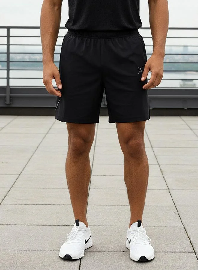 Splash Active Men Regular Fit Performance Shorts with Panel