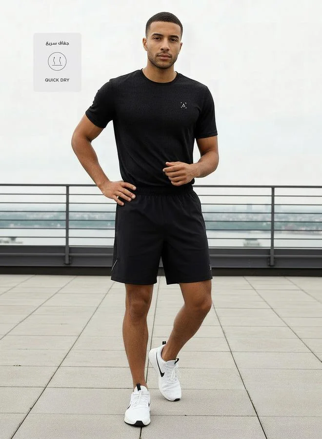 سبلاش اكتف Men Regular Fit Performance Shorts with Panel