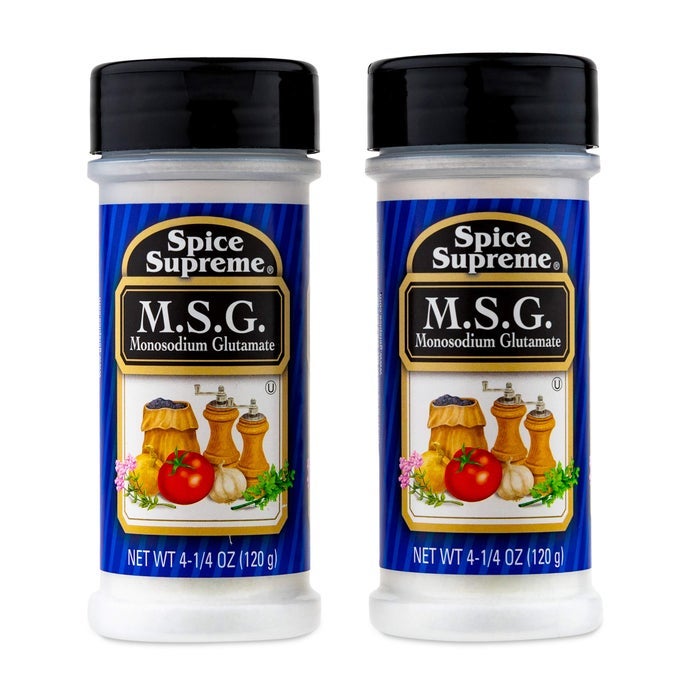 MSG MONOSODIUM GLUTAMATE PLASTIC SHAKER 425OZ MSG PACK OF 2