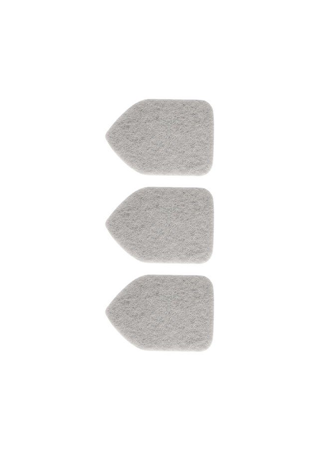 YOCADA Scouring Pads Fit Tub Tile Scrubber Brush Cleaning Heavy Duty Scrub Sponge Non-Scratch Anti-Grease Technology Reusable for Cleaning Bathroom Kitchen Toilet Wall Tub Tile Sink 3 Pack FSZ037 - Image 1