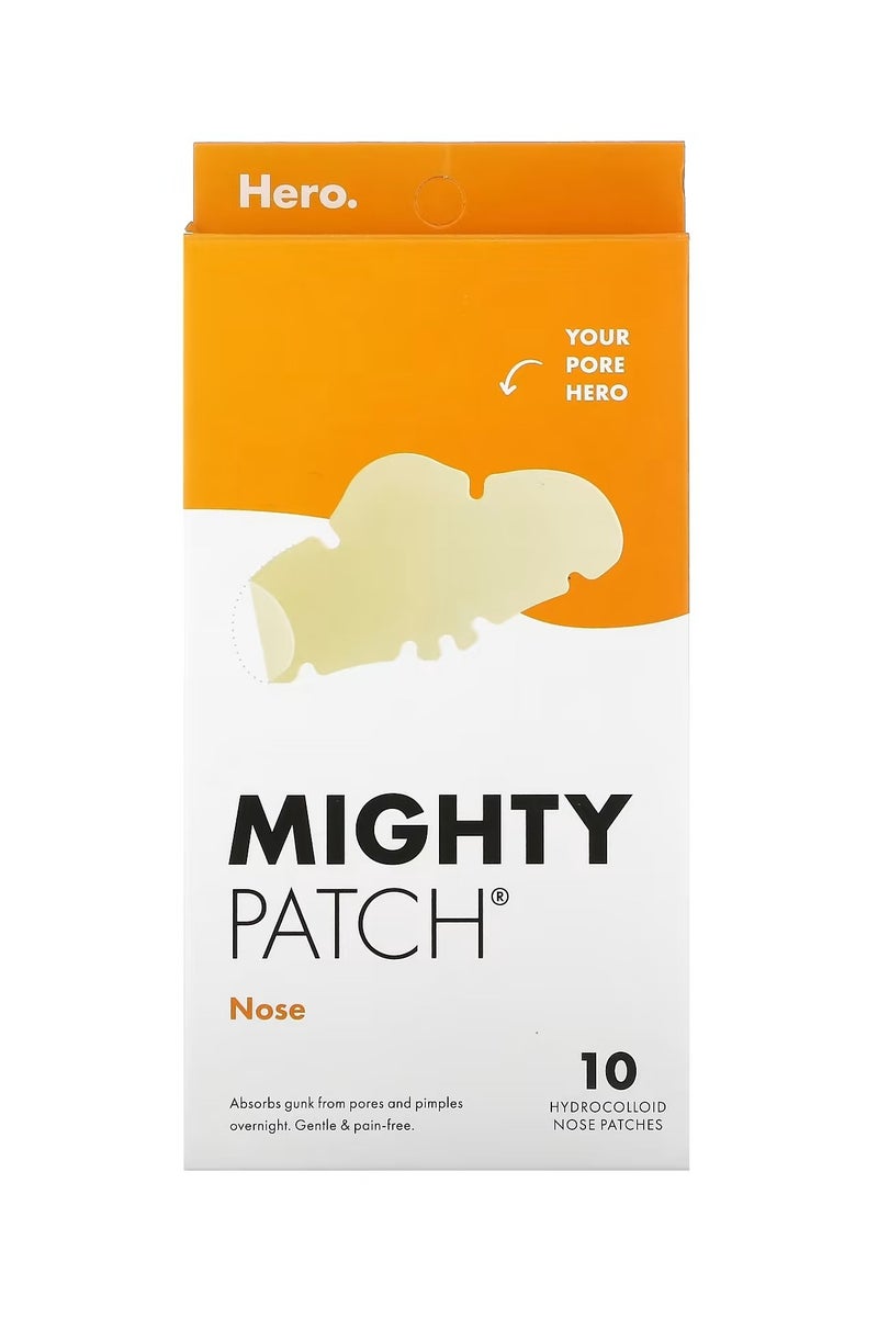 Powerful Nose Strips, 10 Hydrocolloid Strips