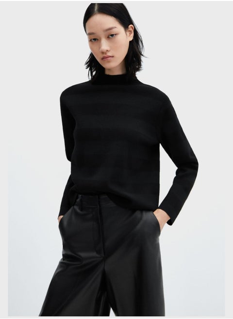 High Neck Sweater