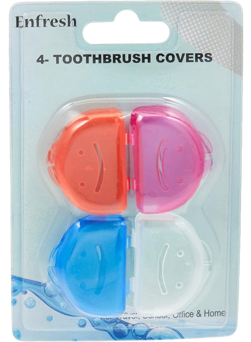 Enfresh Toothbrush Covers 4 Pieces  - Image 3