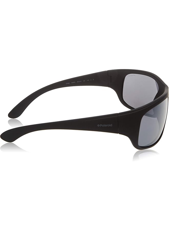 Polaroid Sport Unisex 217497 Sunglasses Color: Matt Black Size: 66 - Image 3