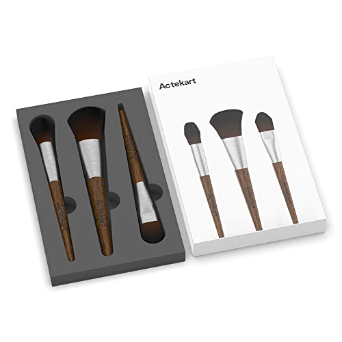 Actekart 3PCS Model Cleaning Brush Kit (Premium Wooden Handle) Soft Figure Duster Brush, Professional Model Dusting Brush for Statues, Collectible Figurine, Hobby Crafts - Image 4