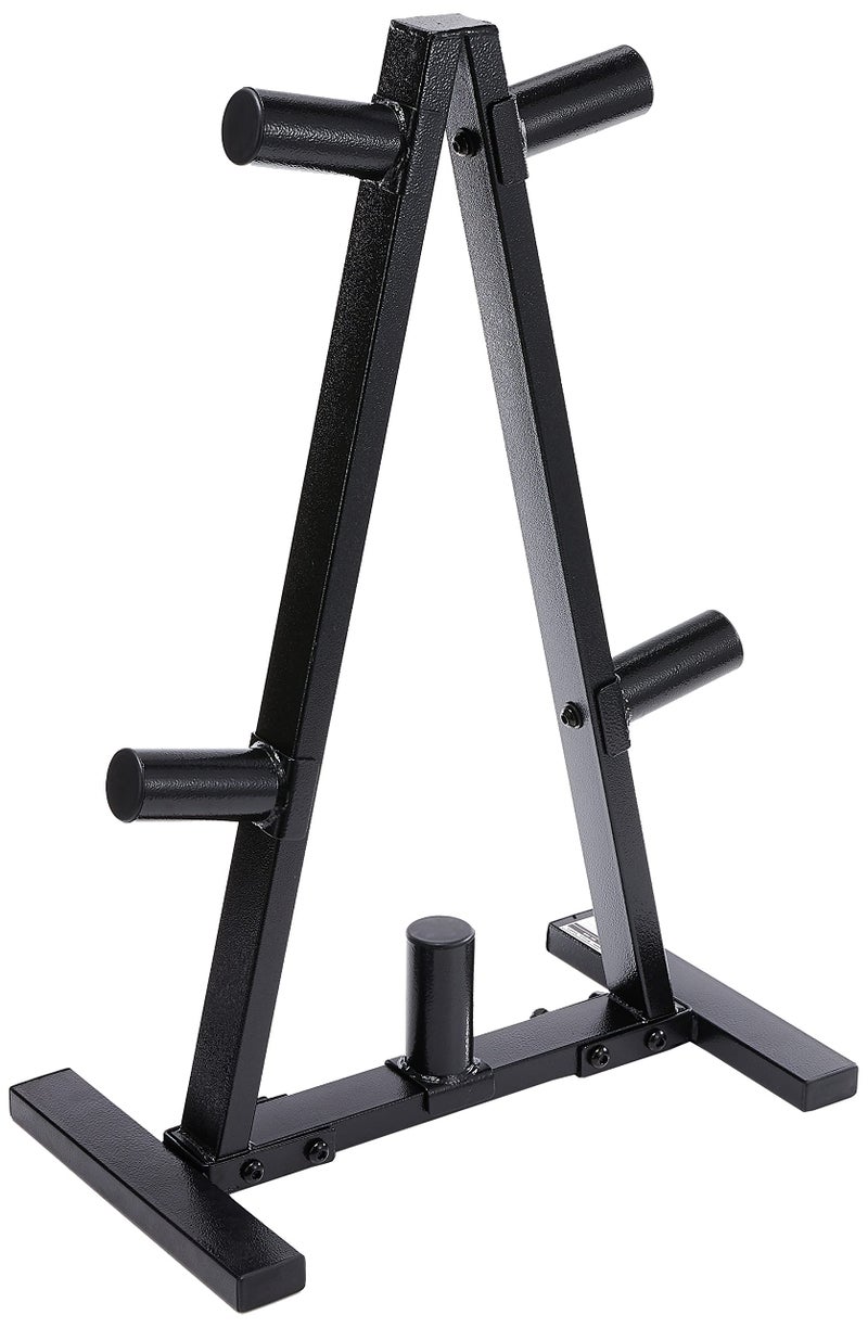 CAP Barbell A Frame Olympic Plate Rack Dark Gray