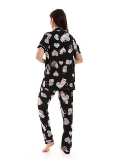 Caesar Multi Colour With Pants Pajama Set  - Image 3