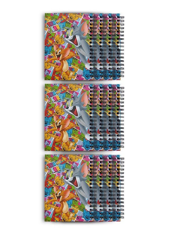 Tom And Jerry Tom and jerry small notebook with high quality paper A6 70 sheets Pack of 12  - Image 1