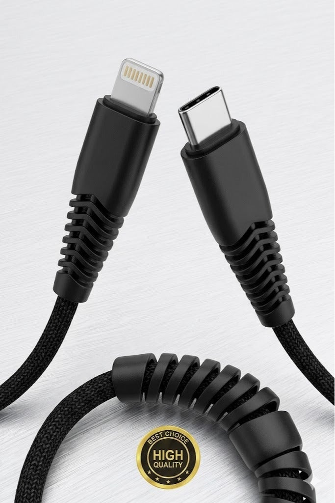 باور ماكس كابل POWERMAX MX2 من النوع C إلى Lightning - شحن سريع ومعلومات عالية الدقة - Image 3