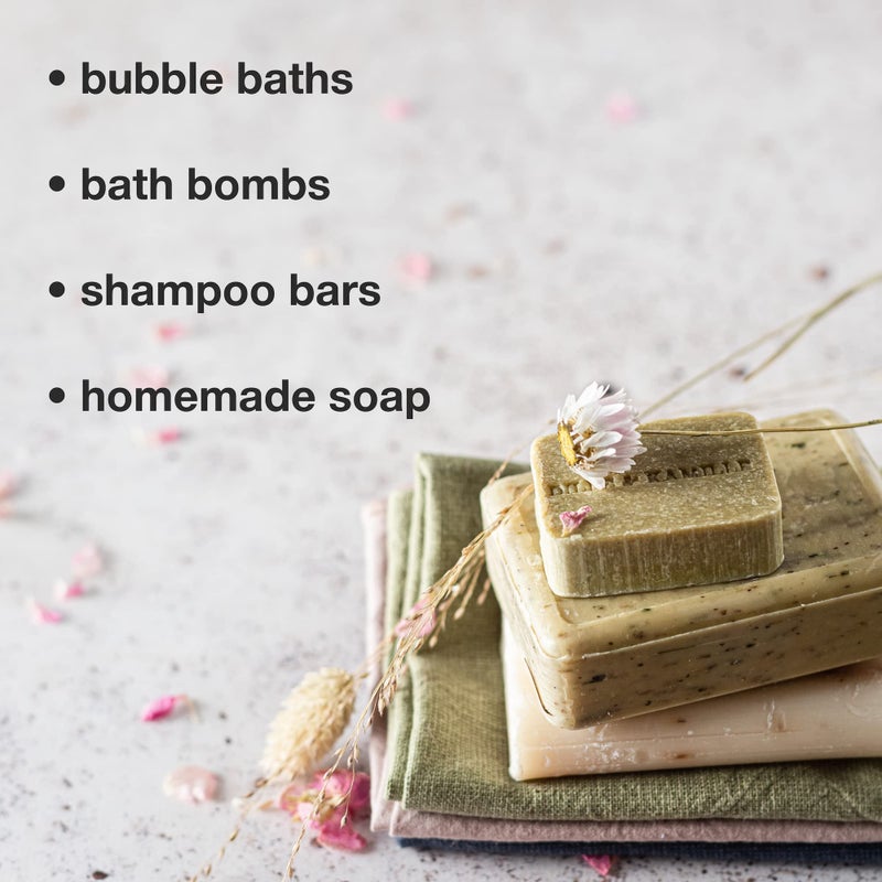 Soapeauty Sodium Cocoyl Isethionate Noodles by Soapeauty for Skin & Hair Care - SCI Natural Surfactant Used for Making Bubble Baths, Bath Bombs, Shampoo Bars (16 oz) - Image 4