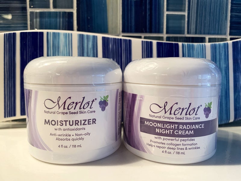 Merlot Skin Care Day and Night Moisturizer and Night Cream - Image 2