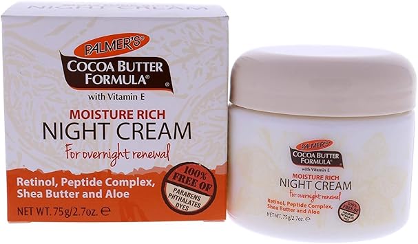 PALMER'S Palmers Cocoa Butter Formula Moisture Rich Night Cream 75g  - Image 1