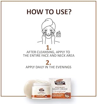 PALMER'S Palmers Cocoa Butter Formula Moisture Rich Night Cream 75g  - Image 4
