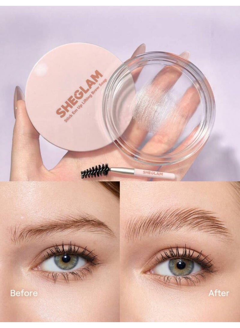 SHEGLAM Stick Em Up Lifting Brow Soap clear - Image 3