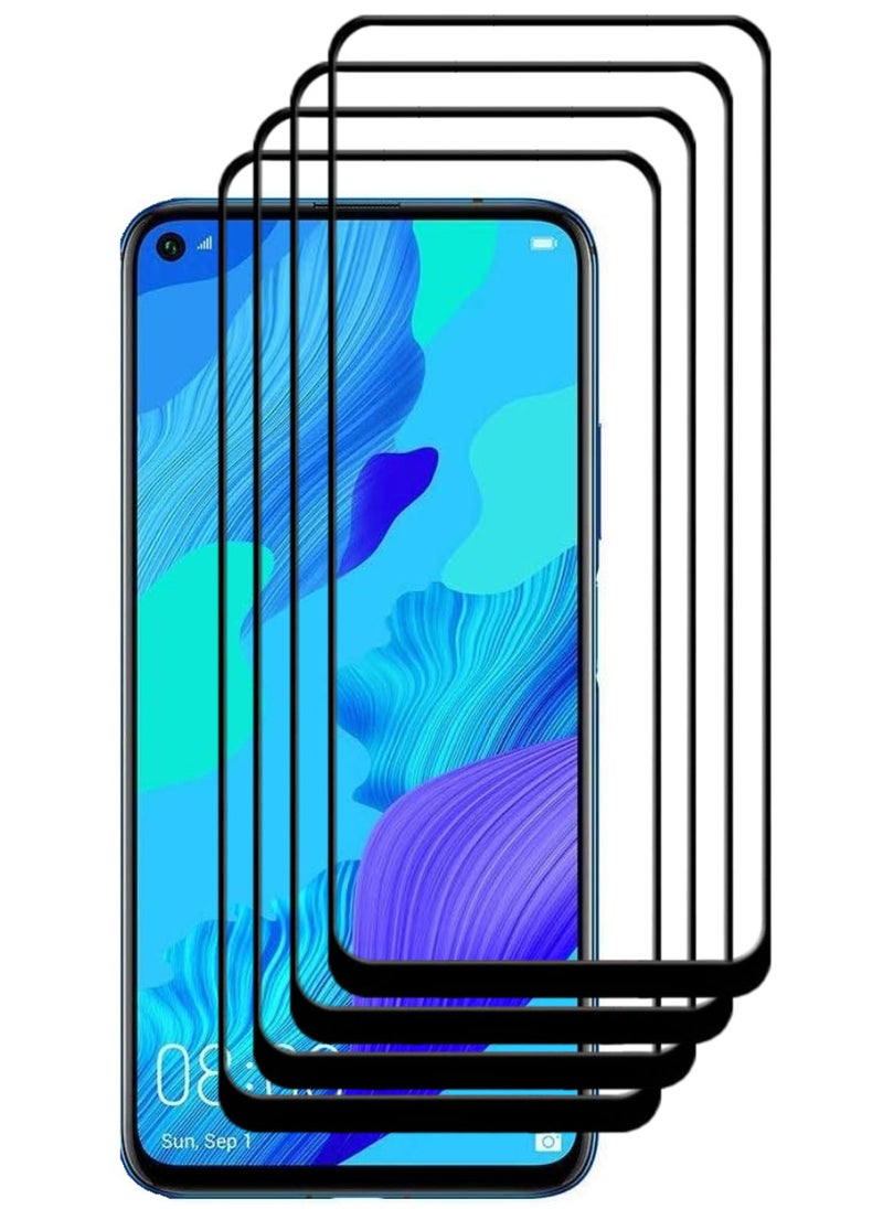 ACLIX 4 Pieces Antistatic ESD Dustproof Premium Quality High Definition Tempered Glass Screen Protector Designed For Huawei nova 5T - Image 1