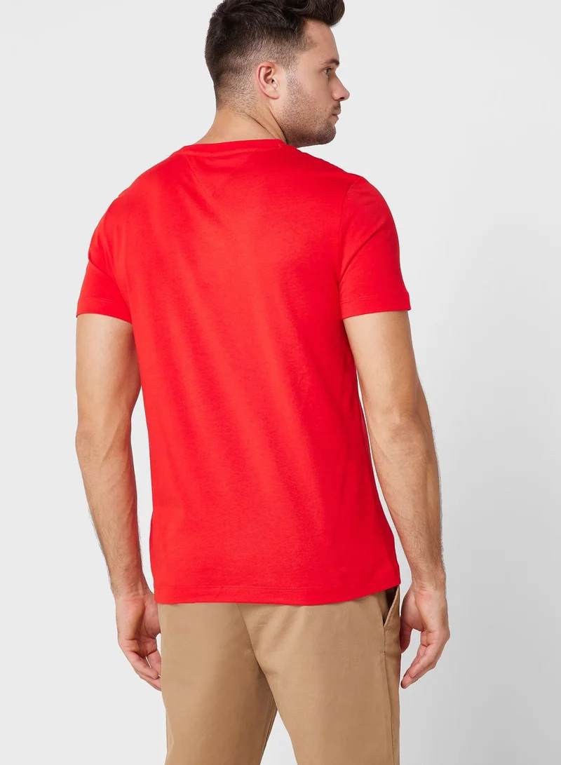 TOMMY HILFIGER Logo Crew Neck T-Shirt