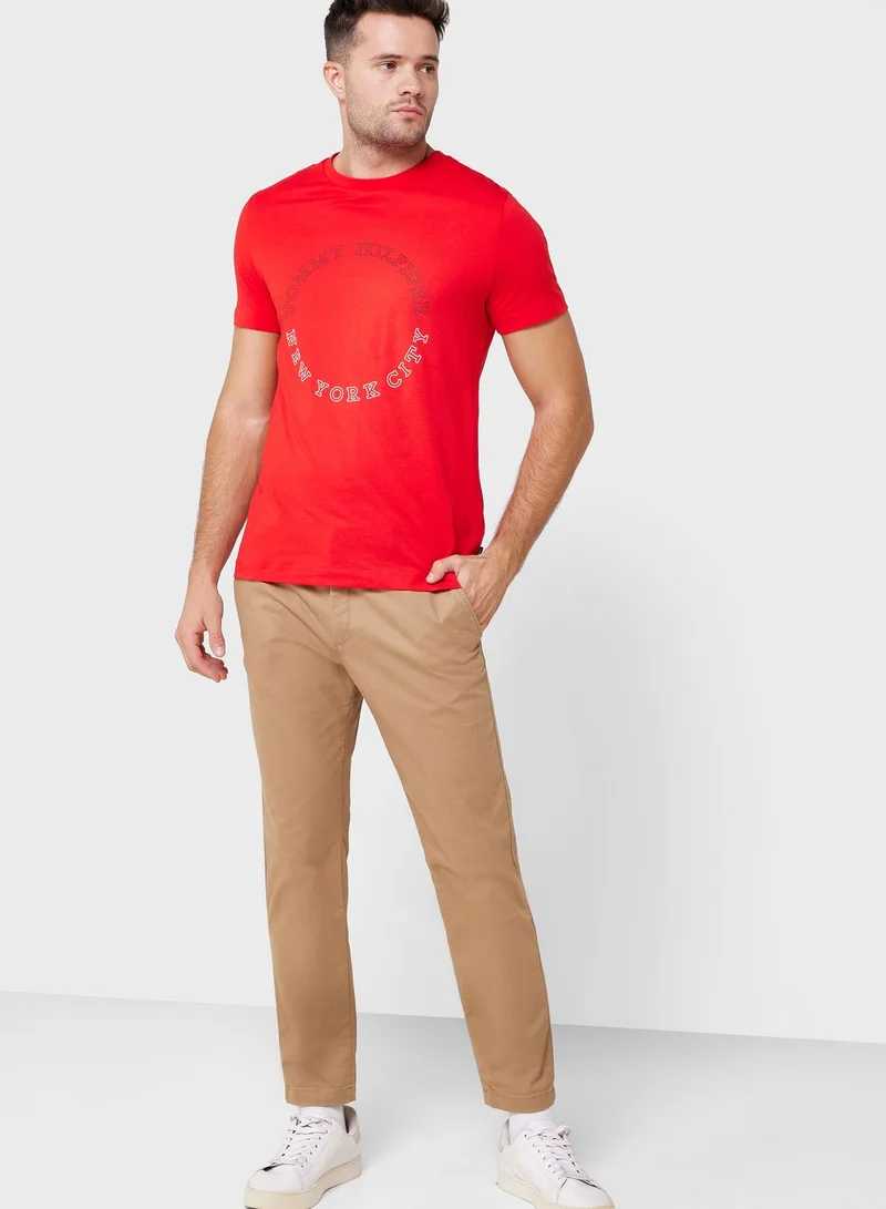 TOMMY HILFIGER Logo Crew Neck T-Shirt