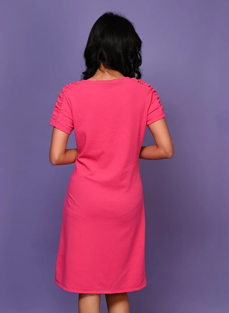 ليل بيكس Hot Pink Dress