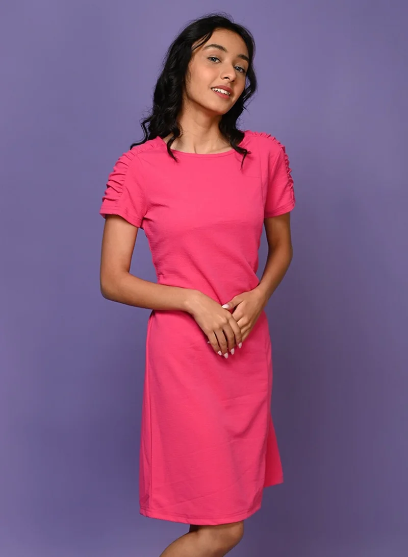 ليل بيكس Hot Pink Dress