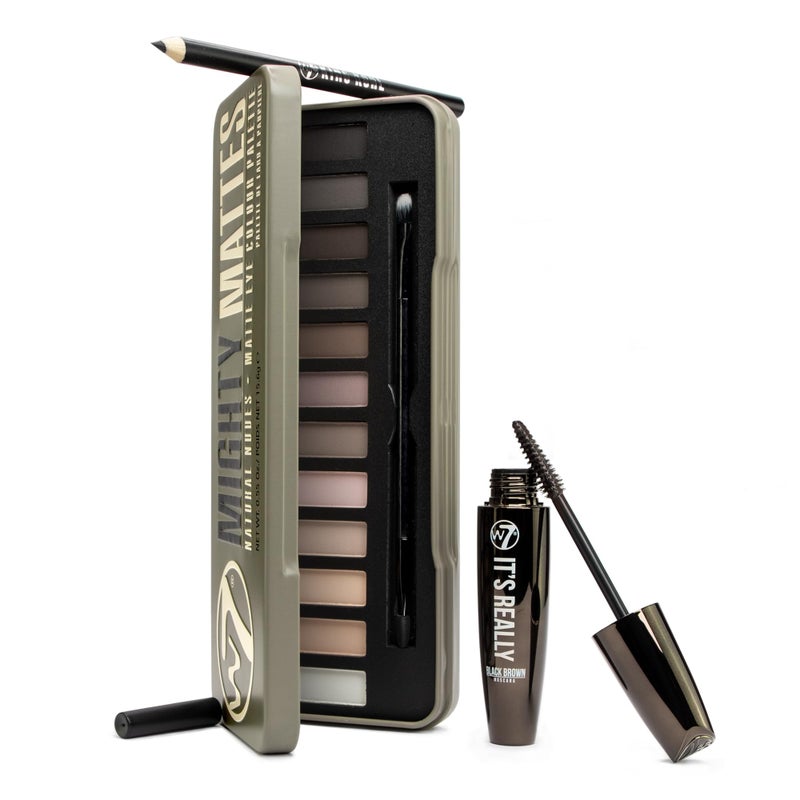 W7 - Meet Your Mattes Gift Set - Eyeshadow, Mascara & Eyeliner Makeup Kit - Perfect, Cruelty Free Makeup Gift Set - Image 2