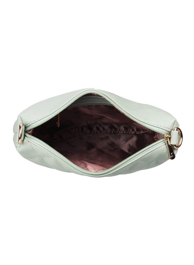 Mochi Mochi Women Lightgreen Zip Top Sling Bag (66-7354) - Image 2
