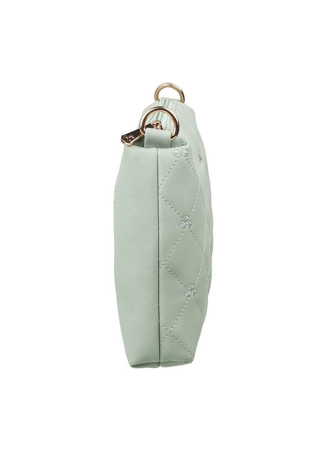 Mochi Mochi Women Lightgreen Zip Top Sling Bag (66-7354) - Image 4