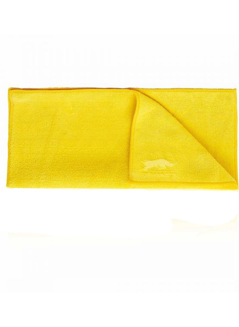 RHINOMOTIVE RHINOMOTIVE - Detailing and Cleaning Microfiber Cloth Yellow 36X36 CM  - Image 1