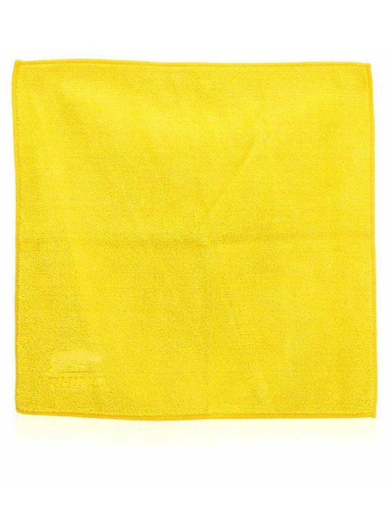 RHINOMOTIVE RHINOMOTIVE - Detailing and Cleaning Microfiber Cloth Yellow 36X36 CM  - Image 2