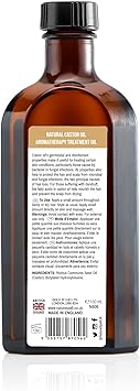 Nature Spell Cold Pressed Castor Oil 150 ml 100 Pure and Natural Castor Oil for Hair Growth Castor Oil for Eyelashes Eyebrow and Skin Made in the UK - Image 5