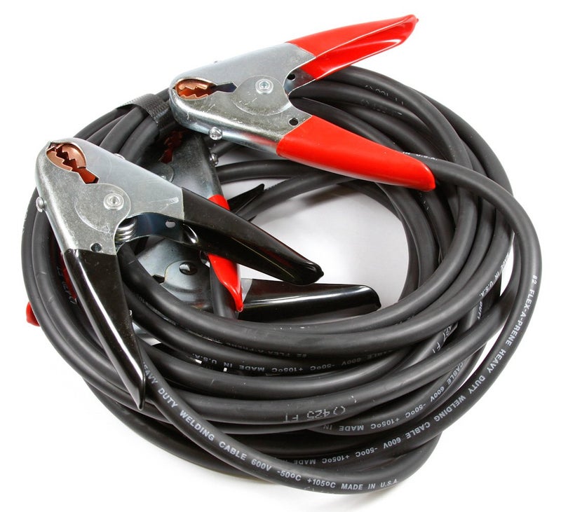Forney 52875 Battery Jumper Cables Heavy Duty Number 2 12FeetBlack And Red