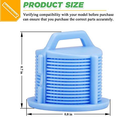 Techecook 4Pack AGM73269501 Washer Water Filter Screen for LG Kenmore Whirlpool Washing Machine Hose Inline Filter -Replaces 1810261 AP5202486 PS3618281 EAP3618281-4 Pack Washer Water Inlet Valve Filter Screens - Image 5