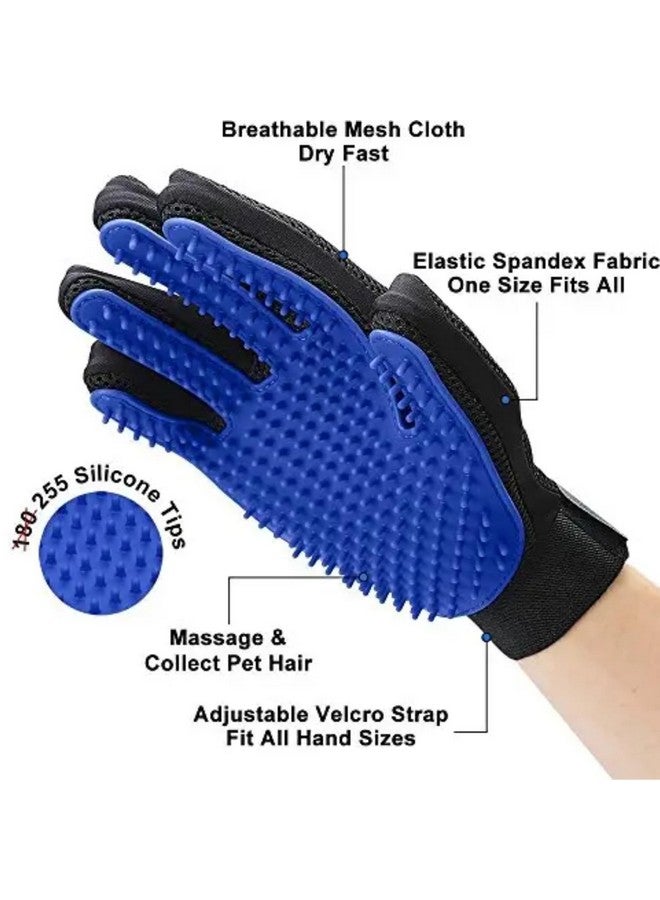 Generic Dog Washing Gloves - Updraded Pet Grooming Gloves - Dog Bathing Gloves, Cat Brush Glove, Ideal for Shedding, Bathing & Cleaning, Zoom Groom  - Image 3