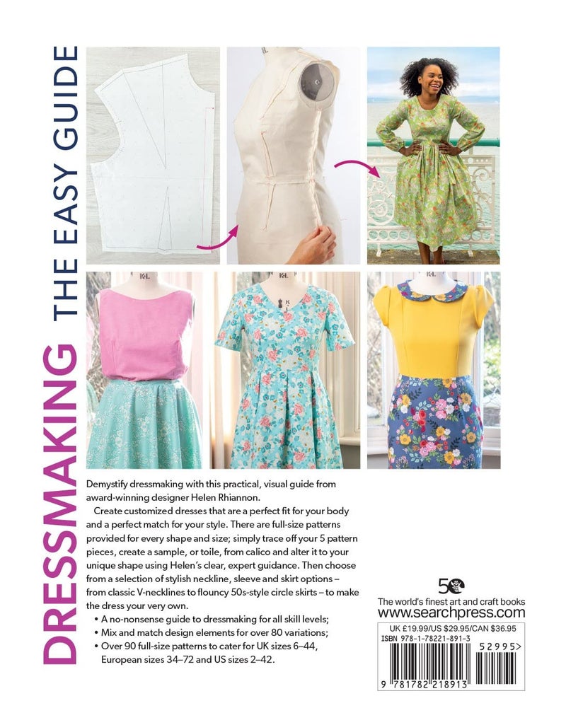 The Dressmaking: The Easy Guide: Mix and match skirts, sleeves and necklines for over 80 stylish variations - Image 2