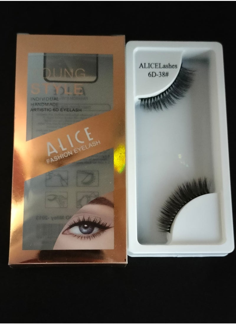 Alice ALICE FASHION 6D EYELASH 38# 