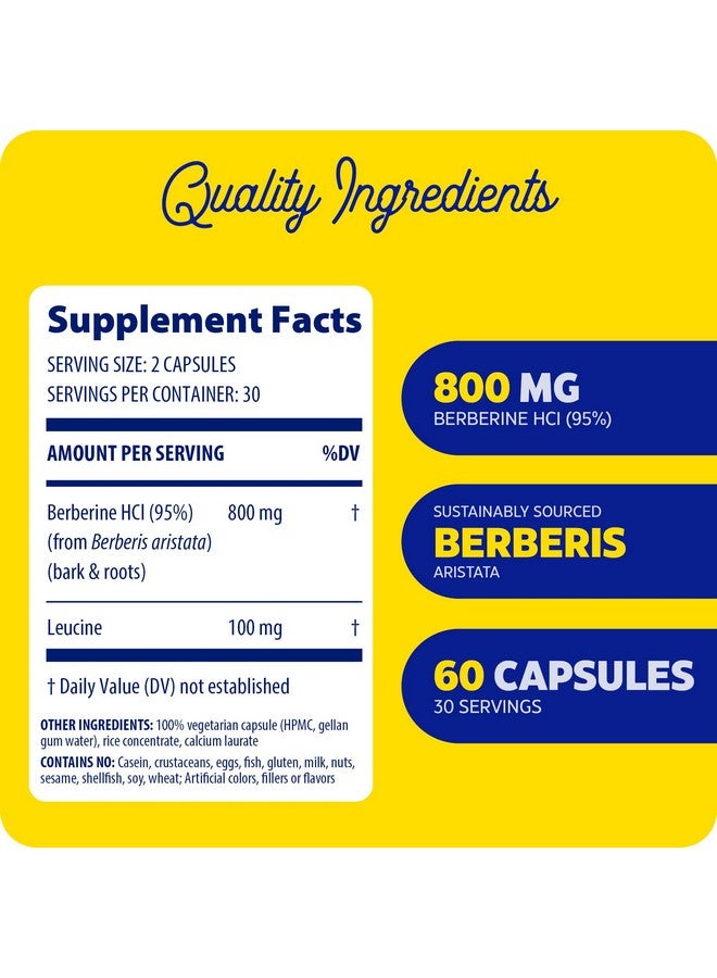 ENZYMEDICA إنزيميدكا بيربرين 800 ملغ - كبسولات نباتية لدعم الأيض - من توت البرباريس المستدام - خالي من الكائنات المعدلة وراثيًا، خالي من الغلوتين، بدون مواد مالئة أو إضافات - 60 كبسولة - Image 2
