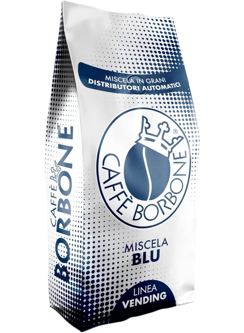 CAFFE BORBONE Coffee beans - Espresso - Blue Vending - from Caffe Borbone  - Italian coffee - a pack containing 1 kg of coffee beans. - Image 1