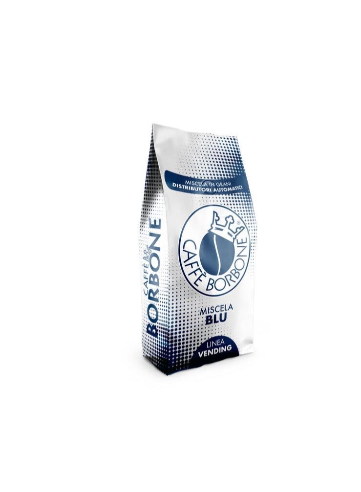 CAFFE BORBONE Coffee beans - Espresso - Blue Vending - from Caffe Borbone  - Italian coffee - a pack containing 1 kg of coffee beans. - Image 2