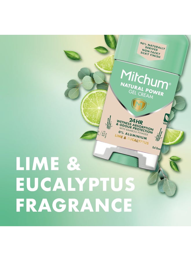 ميتشوم كريم جل ميتشوم الطبيعي للنساء برائحة الليمون والأوكالبتوس - Image 4