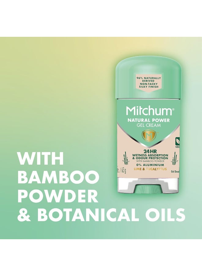 ميتشوم كريم جل ميتشوم الطبيعي للنساء برائحة الليمون والأوكالبتوس - Image 2