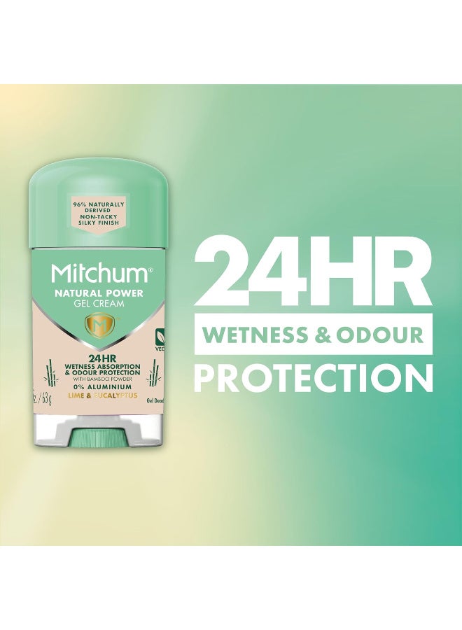 ميتشوم كريم جل ميتشوم الطبيعي للنساء برائحة الليمون والأوكالبتوس - Image 3