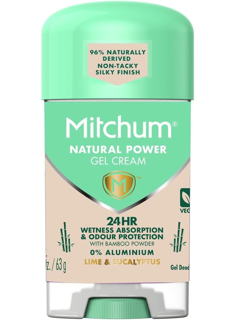ميتشوم كريم جل ميتشوم الطبيعي للنساء برائحة الليمون والأوكالبتوس - Image 1