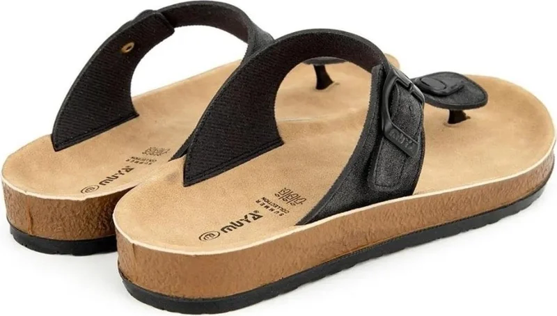 مويا Orthopedix Zoe Anatomical Adjustable Upper Belt Buckled Flip Flops Women 31031