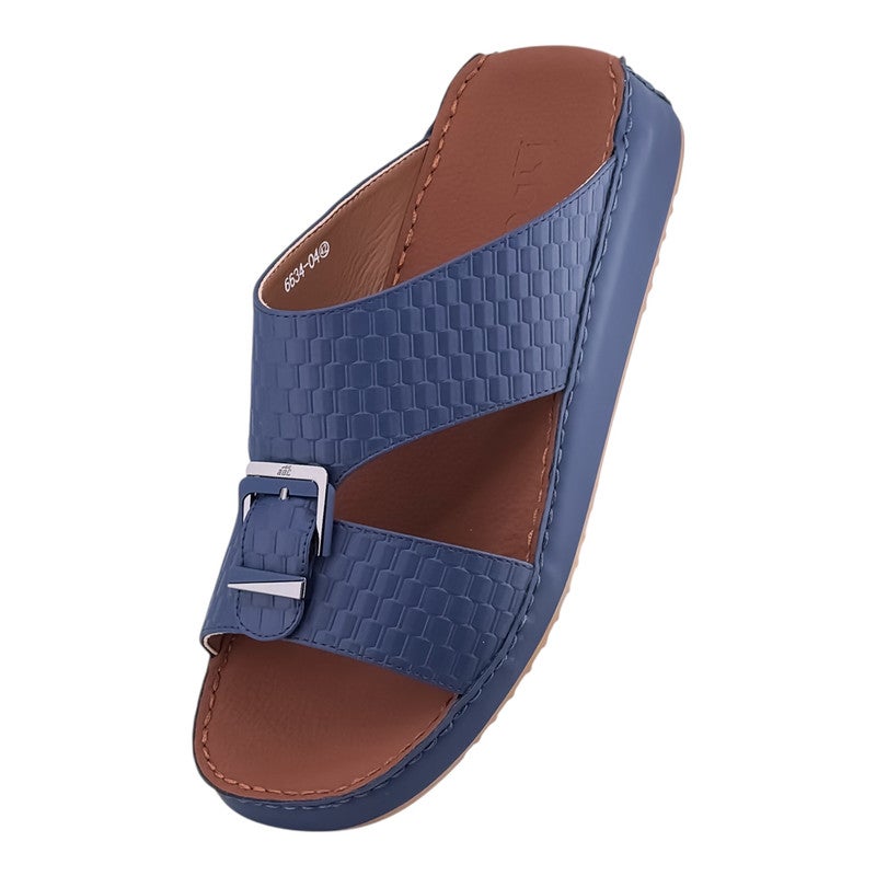 AET A E T Handmade Arabic Sandals For Men | Outdoor Mens Slippers | Genuine PU Leather With Buckle - Image 4
