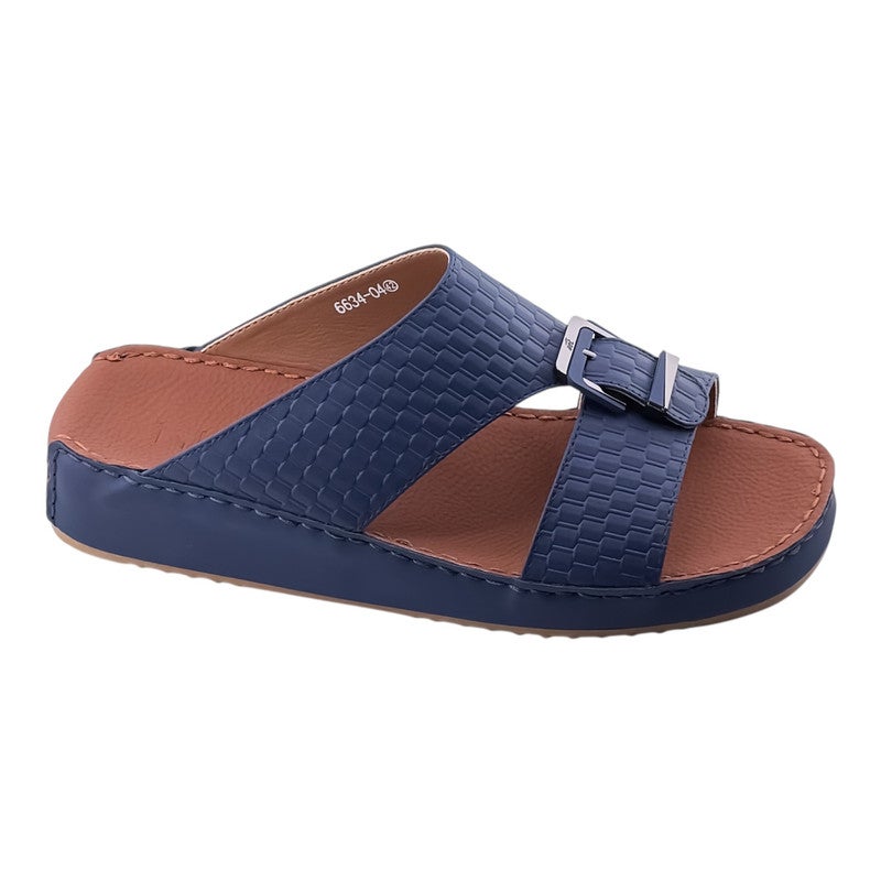 AET A E T Handmade Arabic Sandals For Men | Outdoor Mens Slippers | Genuine PU Leather With Buckle - Image 1