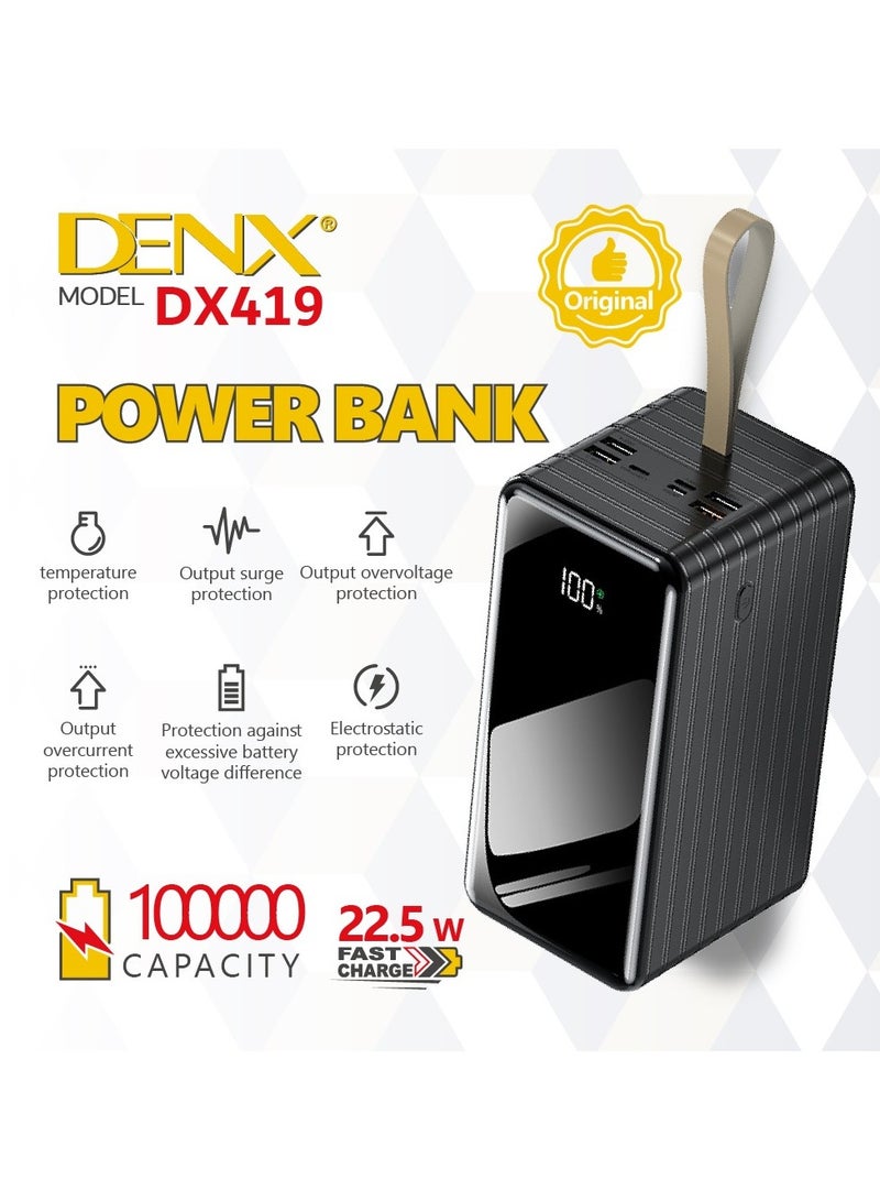 Denx DX419 - 100000 mAh Power Bank - Image 2