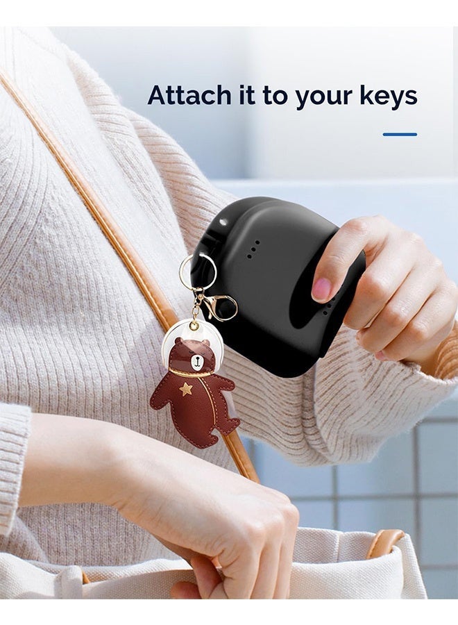 2 Pcs Orthodontic Retainer Case Retainer Case Denture Case with Ventilation Holes for Mouth Guard and Floss Keeps Dental Appliances Clean Home Travel Black - Image 4